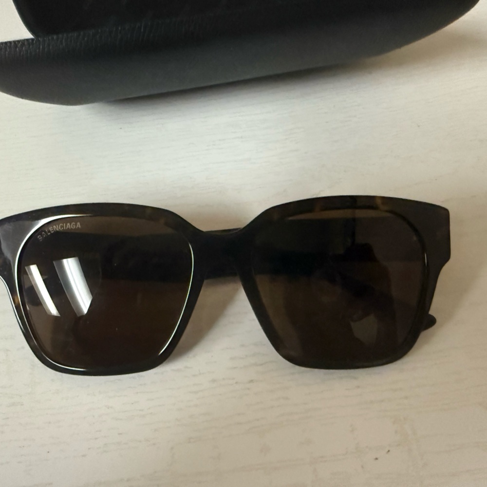 Balenciaga Black Sunglasses